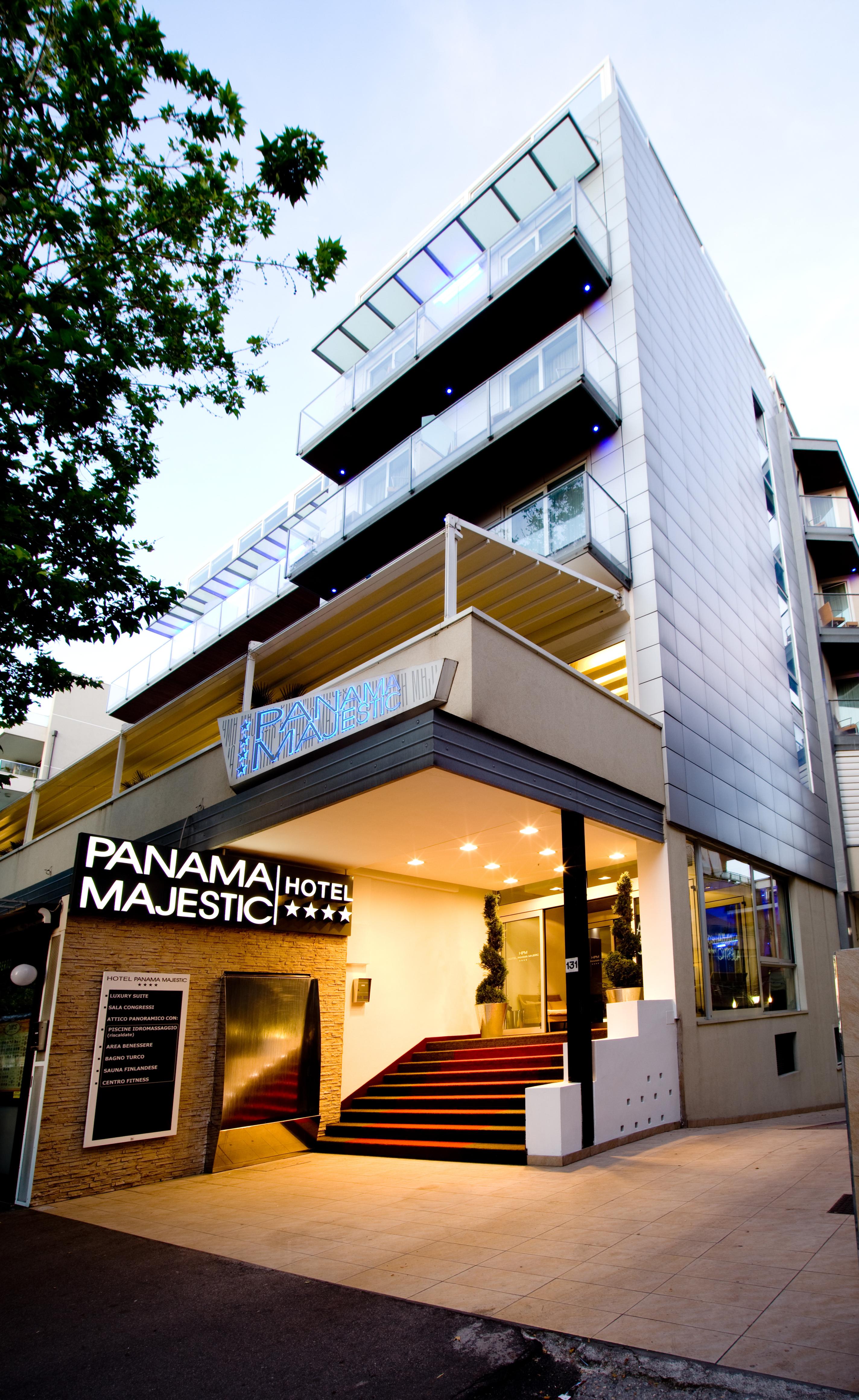 Hotel Panama Majestic リミニ エクステリア 写真